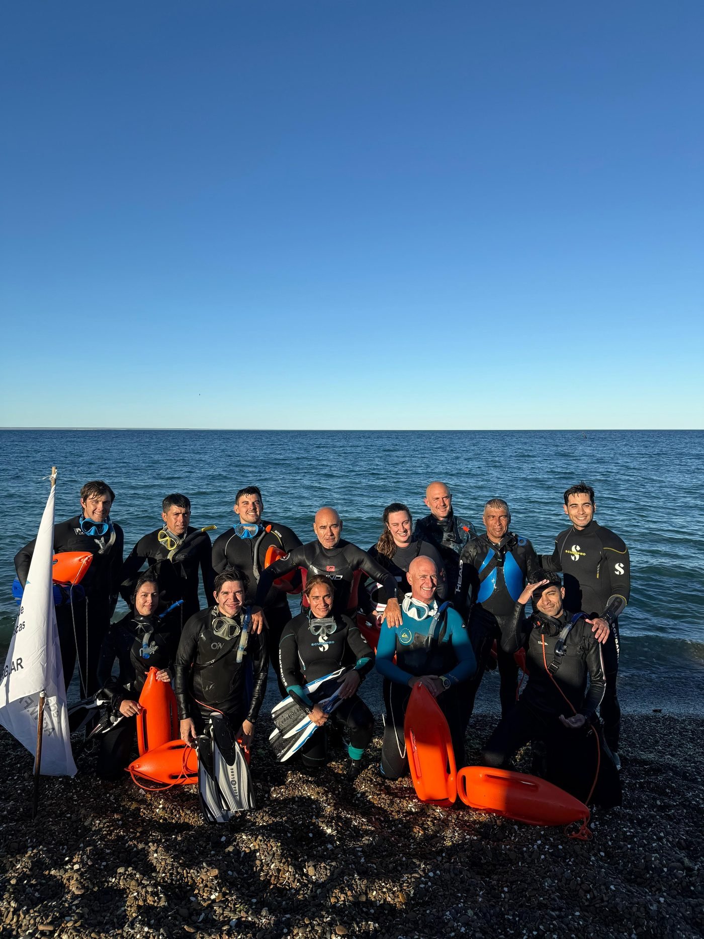 Práctica de buceo